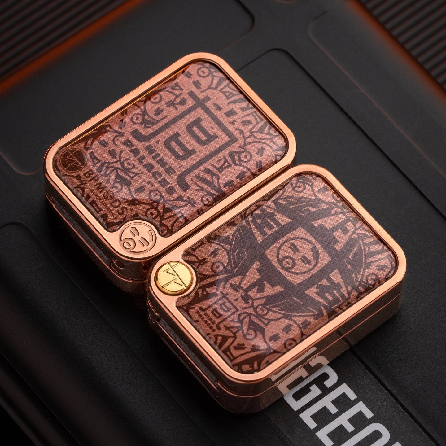 Mechanical Slider – BPMods Nine-grid | Stainless Steel Zirconium Titanium PEI EDC Push Slider