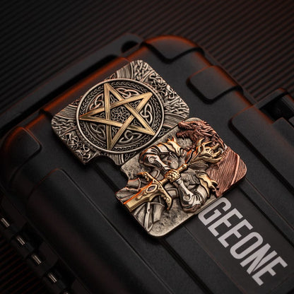 Mechanical Slider – BPMods Price Tag | Titanium Zirconium PEEK PEI Side Push EDC