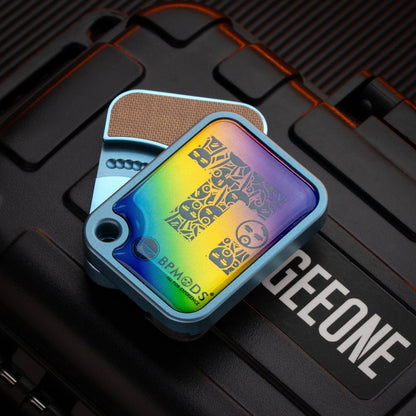 Mechanical Slider – BPMods Price Tag | Titanium Zirconium PEEK PEI Side Push EDC