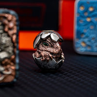 Cupronickel+Copper+Brass (eyes color is random)