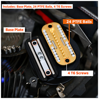 PTFE Damping Base Plate Fidget Slider Kit BPMods Pioneer - product view 1