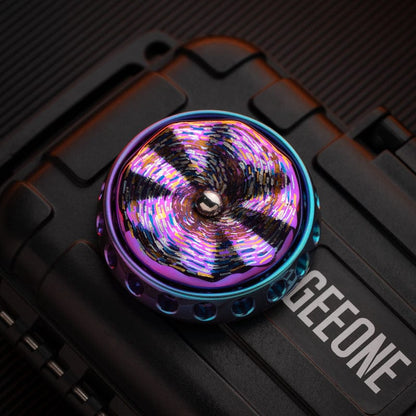 Precision Spinner – Bright Blood Eternal Flower | Stainless Steel Titanium Ceramic Coating EDC Gyro