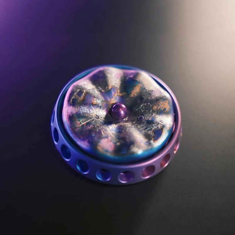 Precision Spinner – Bright Blood Eternal Flower | Stainless Steel Titanium Ceramic Coating EDC Gyro