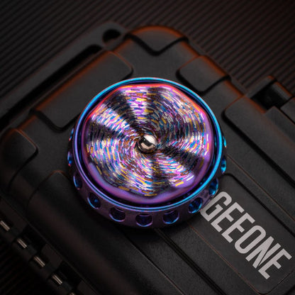 Precision Spinner – Bright Blood Eternal Flower | Stainless Steel Titanium Ceramic Coating EDC Gyro