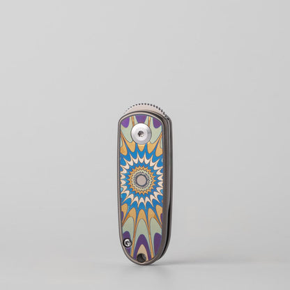 Pocket Knife EDC – Changshanqijie Yuebao | M390 Steel Titanium Shell Inlay