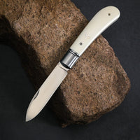 M390+camel bone handle