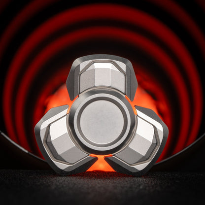 Fidget Spinner EDC – Chenyu Xuan Jia Spinner | Zirconium Titanium Stainless Steel Bar Tri Spinner