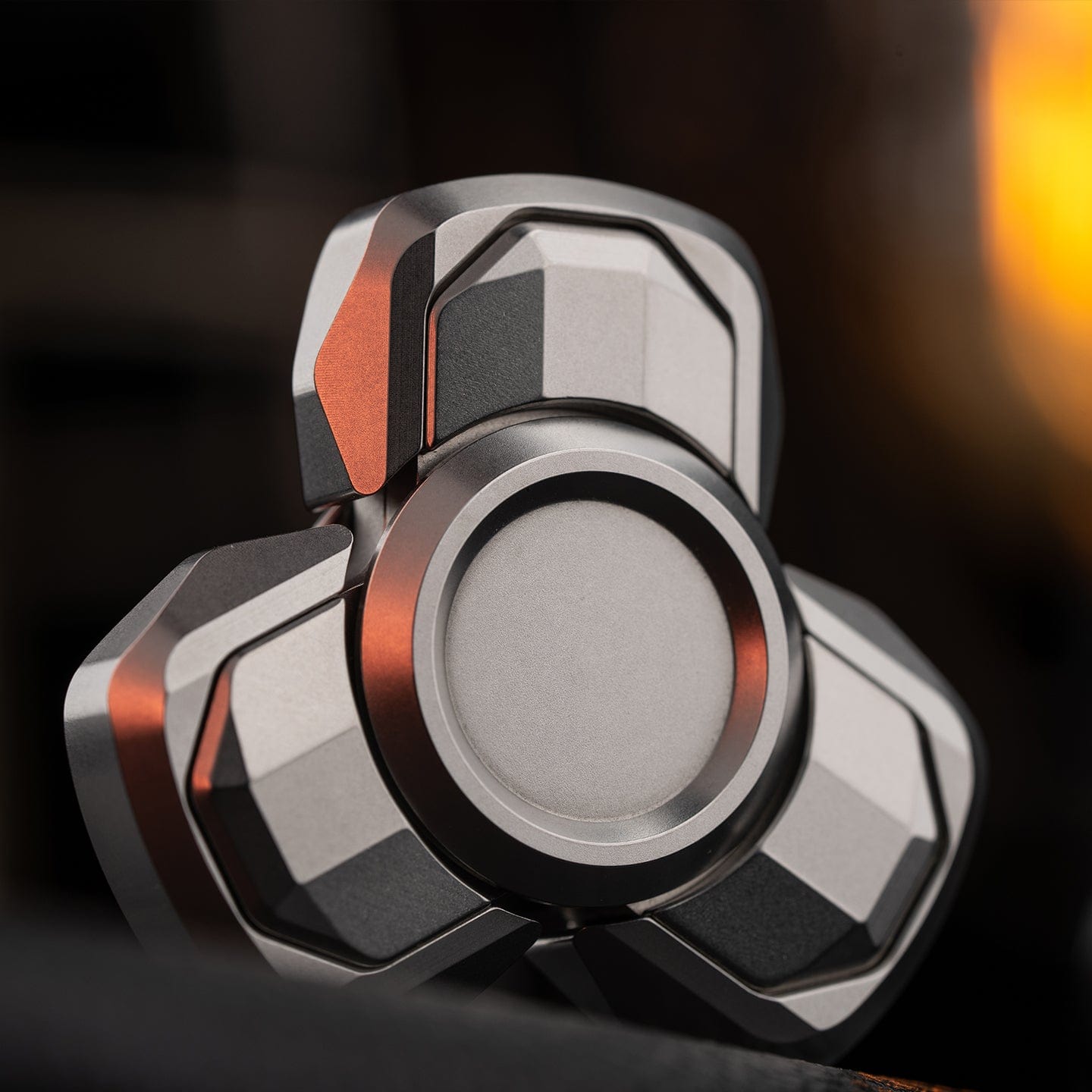 Fidget Spinner EDC – Chenyu Xuan Jia Spinner | Zirconium Titanium Stainless Steel Bar Tri Spinner