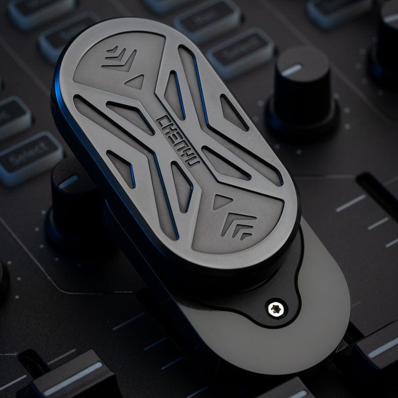 EDC Slider – ChenYu Guardian X1 | Titanium Zirconium Stainless Steel G10 Push Slider