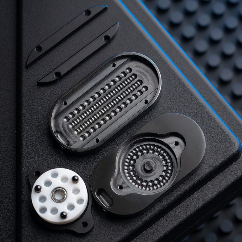 EDC Slider – ChenYu Guardian X1 | Titanium Zirconium Stainless Steel G10 Push Slider