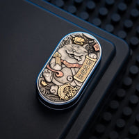 Stainless Steel (fortune cat plate)