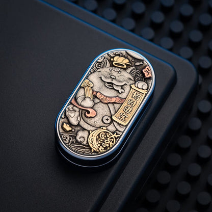 EDC Slider – ChenYu Guardian X1 | Titanium Zirconium Stainless Steel G10 Push Slider