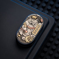 Zirconium (fortune cat plate)