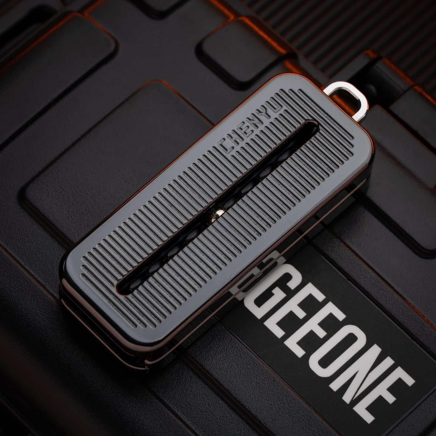 Fidget Slider EDC – Chenyu Syntony | Zirconium Titanium Stainless Steel PEI Push Slider