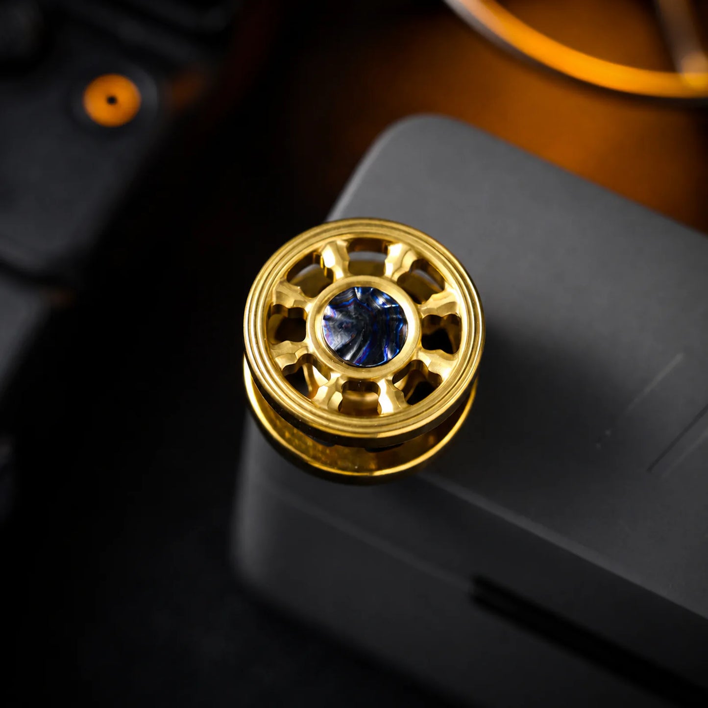 Chimago Diamond metal fidget spinner button pair