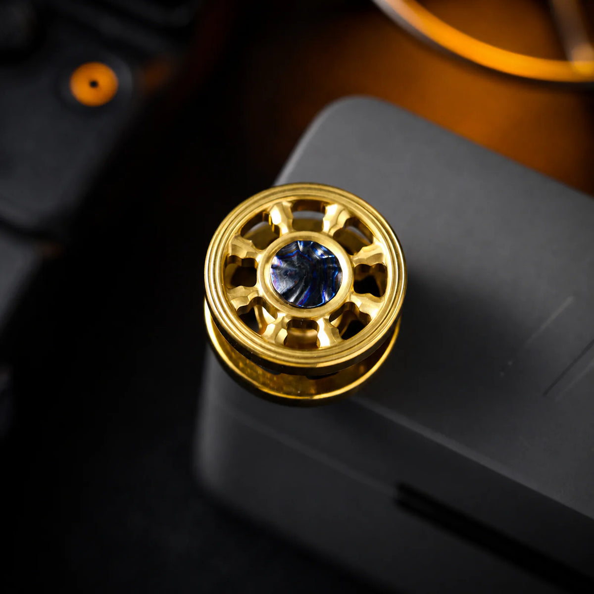 Chimago Diamond metal fidget spinner button pair