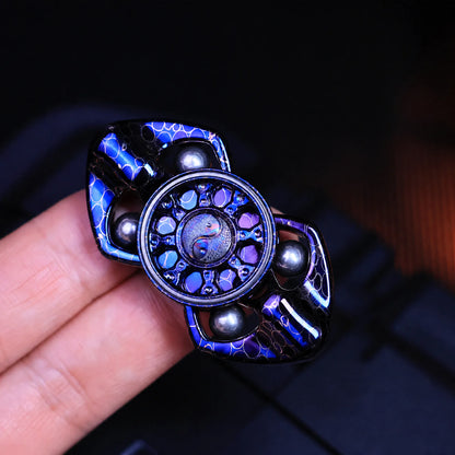 Two Lobe Metal Fidget Spinner Chimago Dragon Scale for EDC Desk Play product view 1