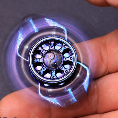 Two Lobe Metal Fidget Spinner Chimago Dragon Scale for EDC Desk Play product view 3
