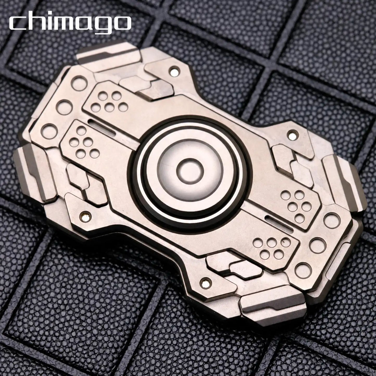 Chimago Explorer titanium transformable fidget spinner