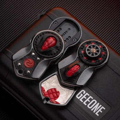 Mechanical Slider – CHIMAGO Garuda Slider | Zirconium Titanium PEEK PEI EDC Push Slider