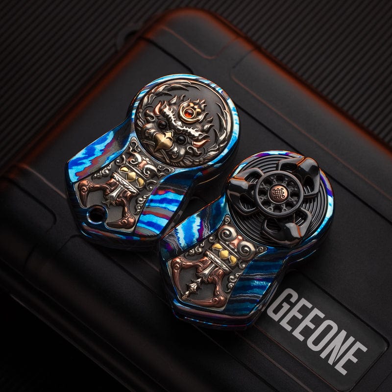 Mechanical Slider – CHIMAGO Garuda Slider | Zirconium Titanium PEEK PEI EDC Push Slider