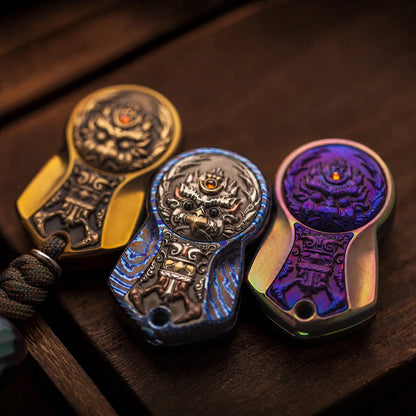 Mechanical Fidget Slider Chimago Garuda Ratchet Rotor EDC Desk Play product view 1
