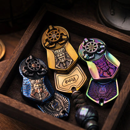 Mechanical Fidget Slider Chimago Garuda Ratchet Rotor EDC Desk Play product view 2