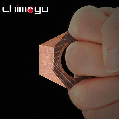 Chimago Ghost Brass Knuckle Bottle Opener EDC Pocket Carry Tool product view 5