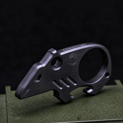 Chimago Mouse Zirconium Brass Knuckle Bottle Opener EDC Tool product view 2
