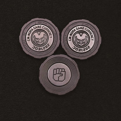 Chimago rock paper scissors decision coins in zirconium alloy