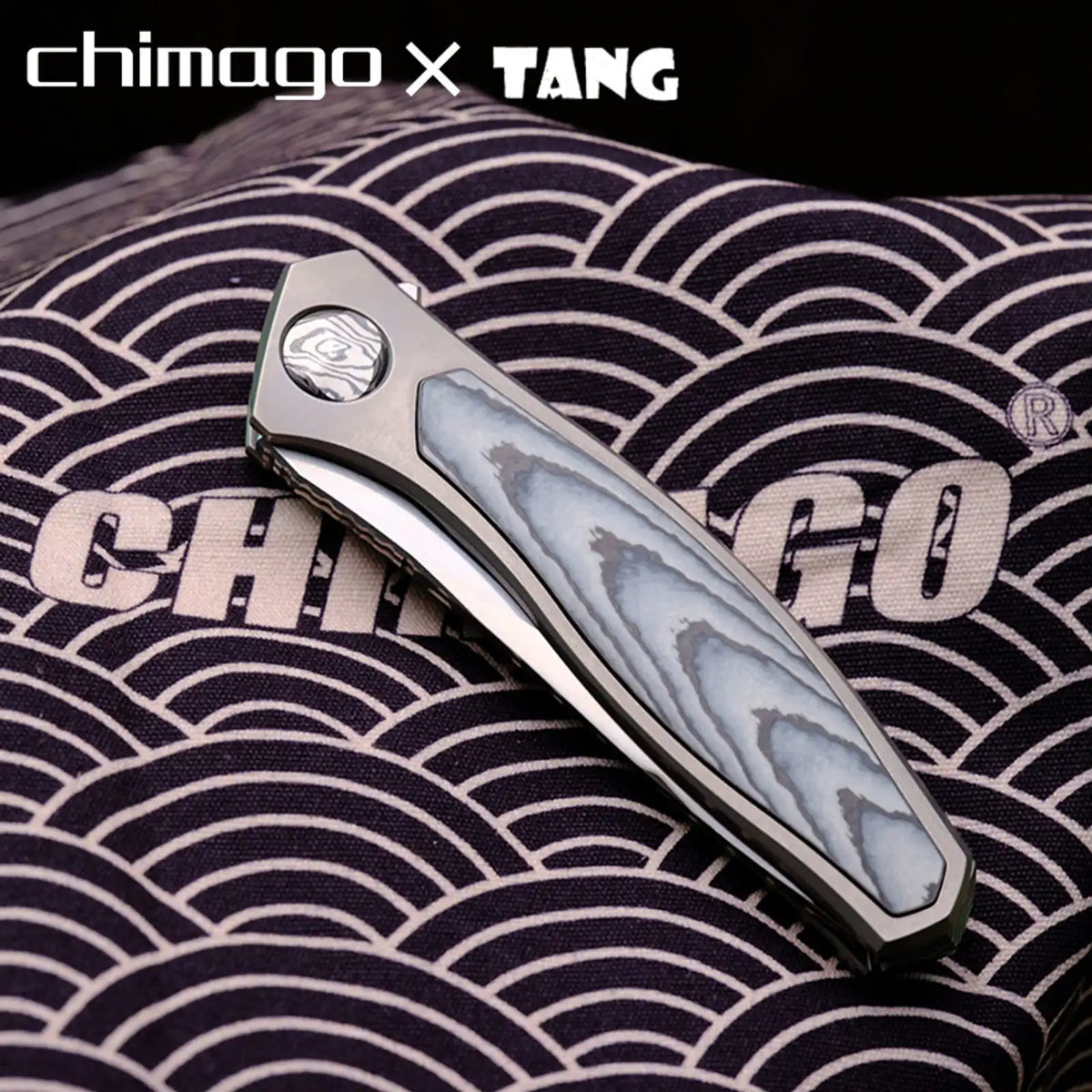Cotton EDC Handkerchief Chimago TANG Tiger Blade Pocket Carry Cloth product view 3