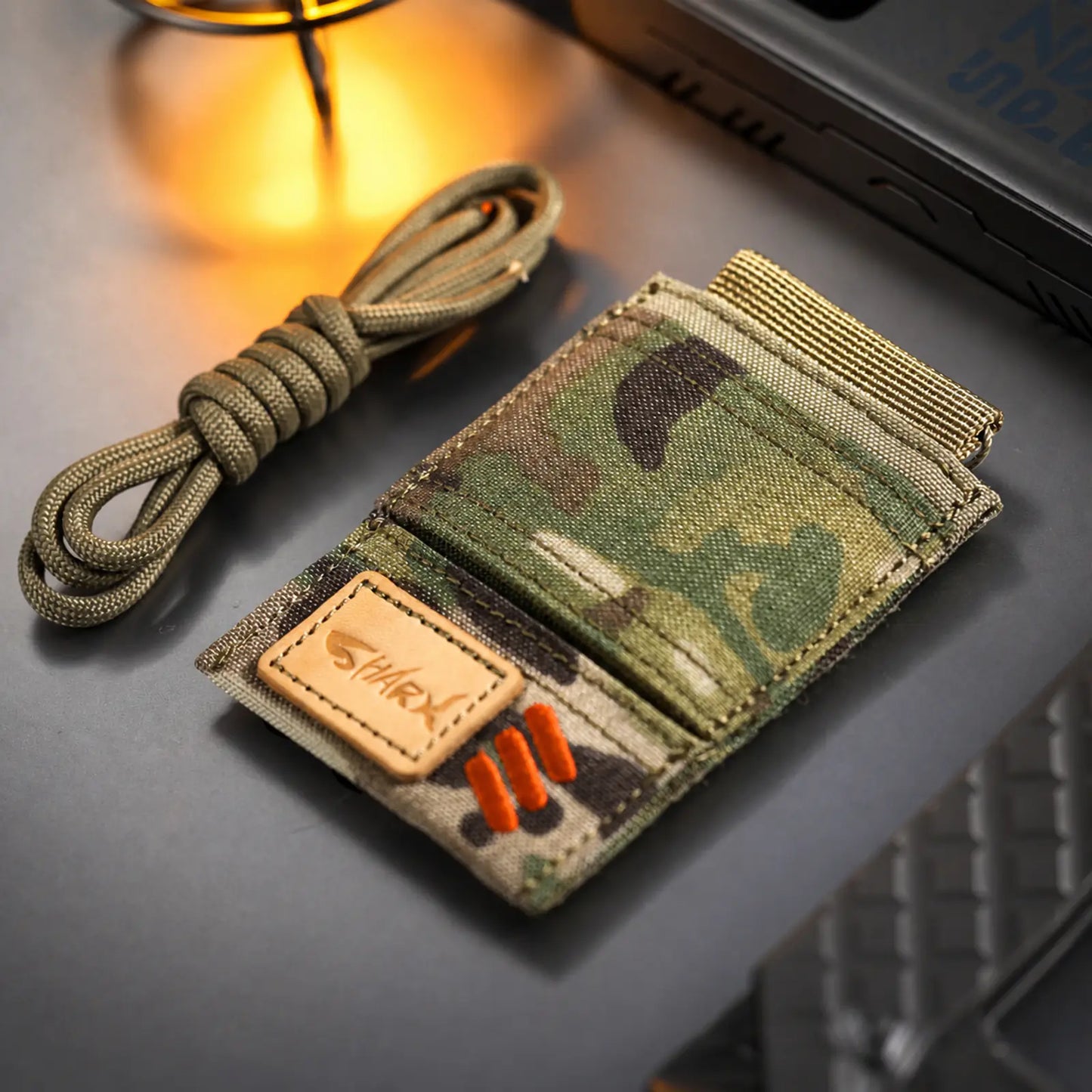 Tactical EDC Pouch Compact Camouflage Neck Wallet for Outdoor Carry product view 1