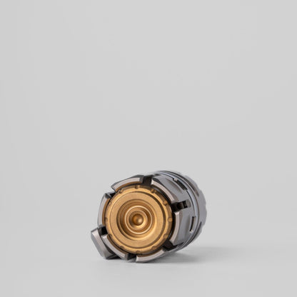 Tactile Slider – DJG Destroyer | Titanium Brass Zirconium EDC Push Slider