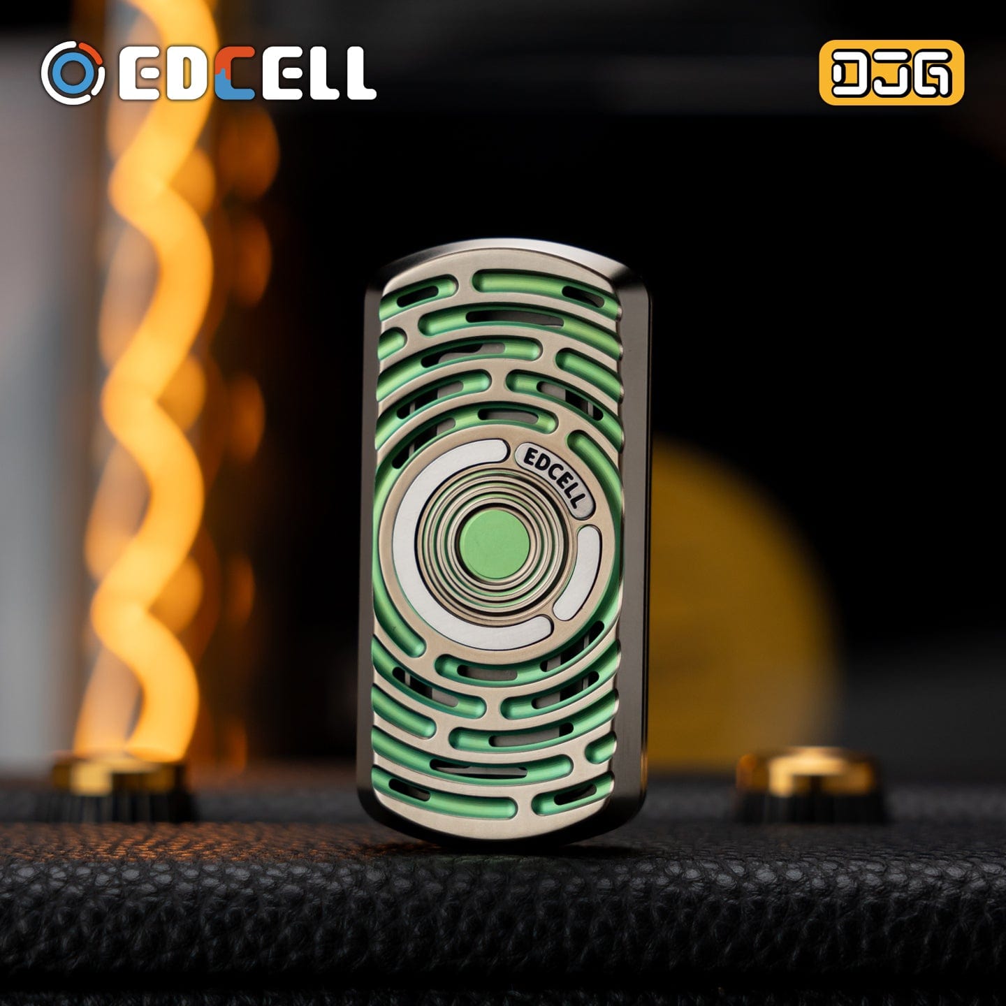 Mechanical Slider – DJG Dex Jelly Slider | Titanium EDC Push Slider