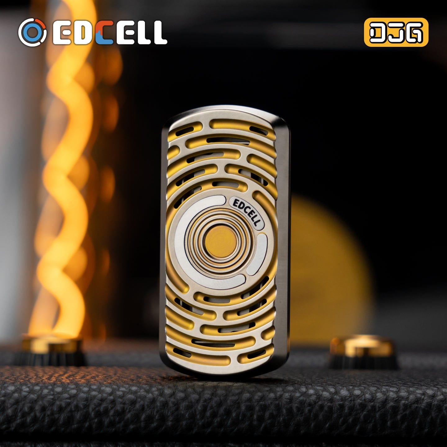 Mechanical Slider – DJG Dex Jelly Slider | Titanium EDC Push Slider
