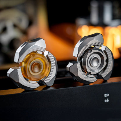 Fidget Spinner EDC – DJG Spinetic | Stainless Steel PEI Titanium EDC Spinner