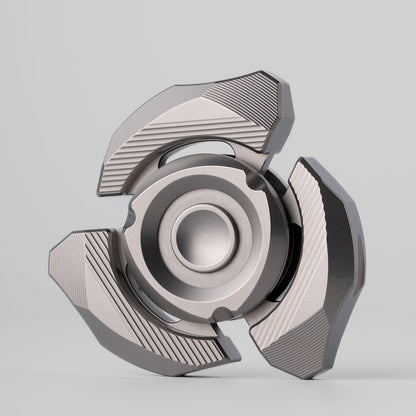 Fidget Spinner EDC – DJG Spinetic | Stainless Steel PEI Titanium EDC Spinner