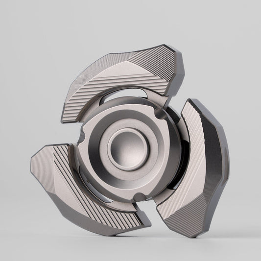 Fidget Spinner EDC – DJG Spinetic | Stainless Steel PEI Titanium EDC Spinner
