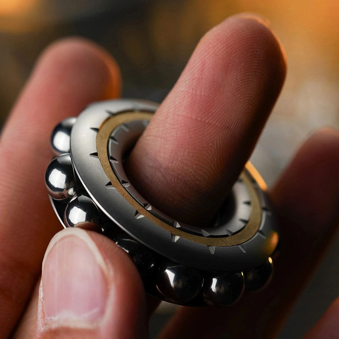 Hand Spinner – DJG Precept | Stainless Steel Brass Copper EDC Fidget Spinner