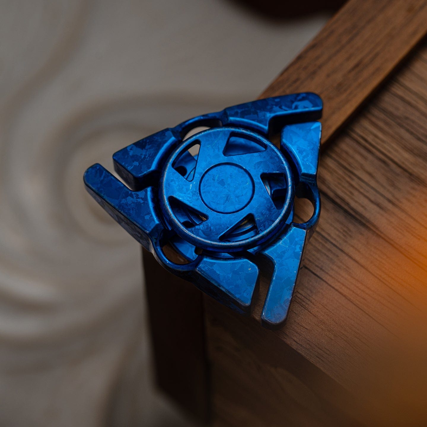 Fidget Slider – DP EDC Rift | Stainless Steel Titanium Zirconium Crystal EDC Push Slider