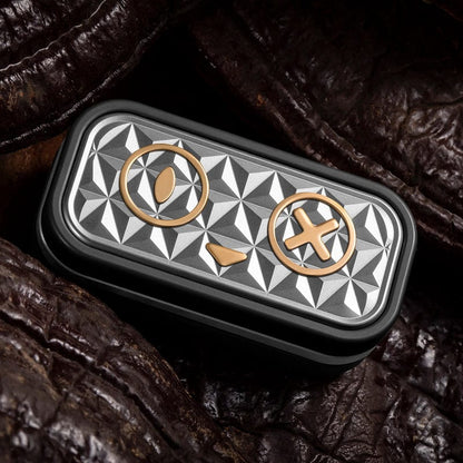Push Slider EDC – EA EDC Schrödinger's Cat | Titanium Ultem PEI Cupronickel Mokuti Tactile Slider