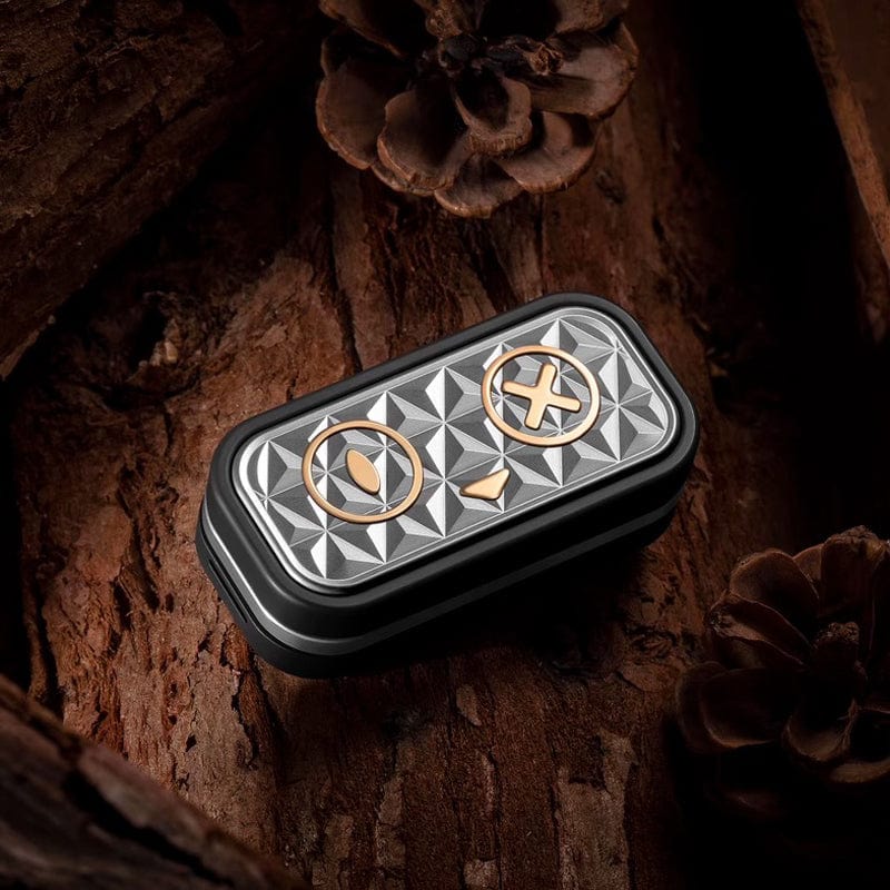 Push Slider EDC – EA EDC Schrödinger's Cat | Titanium Ultem PEI Cupronickel Mokuti Tactile Slider