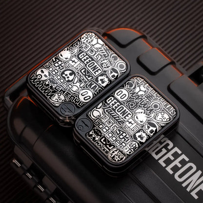 EDC Logo Crystal Tag Display Token for Desk Play and Collection product view 2