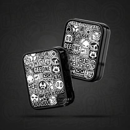 EDC Logo Crystal Tag Display Token for Desk Play and Collection product view 3