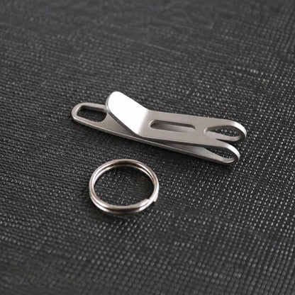 Slotted Titanium Pocket Suspension Clip 21EDC - product view 1