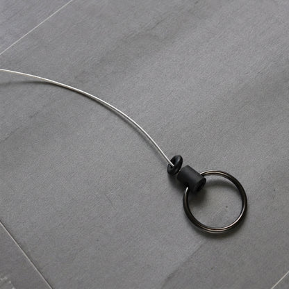 Square Retractable Key Reel Belt Clip 21EDC - product view 6