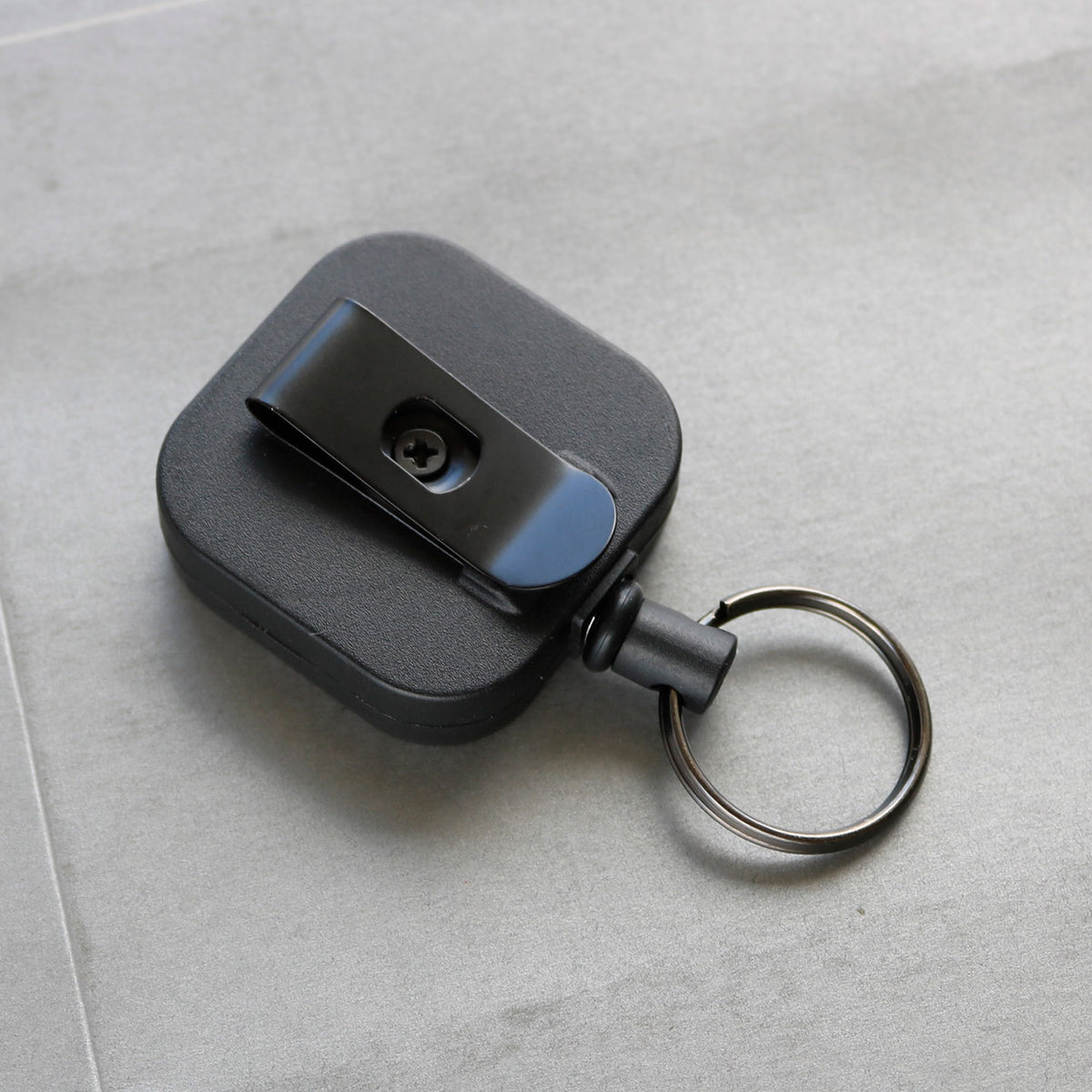 Square Retractable Key Reel Belt Clip 21EDC - product view 2