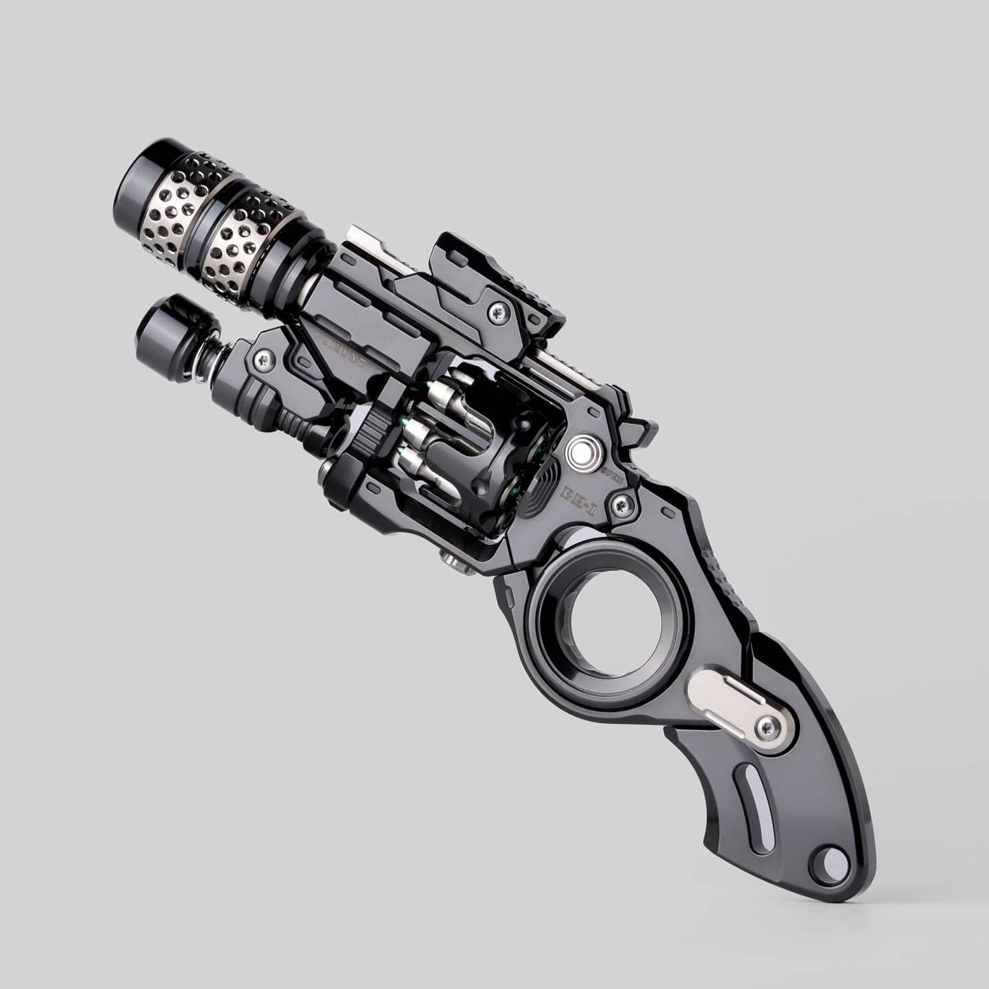 Tactile Slider – EDCell Breaker | Zirconium Titanium Carbon Fiber EDC Push Slider
