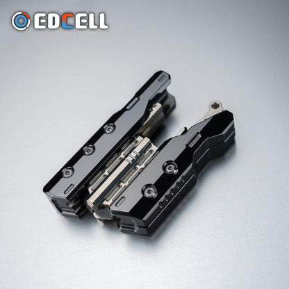 Tactile Slider – EDCell Breaker | Zirconium Titanium Carbon Fiber EDC Push Slider
