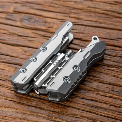 Tactile Slider – EDCell Breaker | Zirconium Titanium Carbon Fiber EDC Push Slider